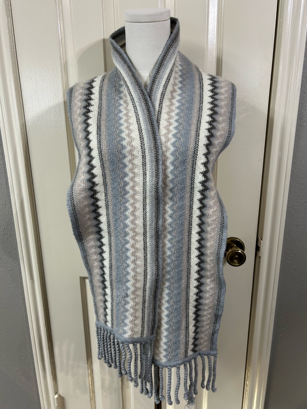 Smart Wool Pine Lake Chevron Pattern